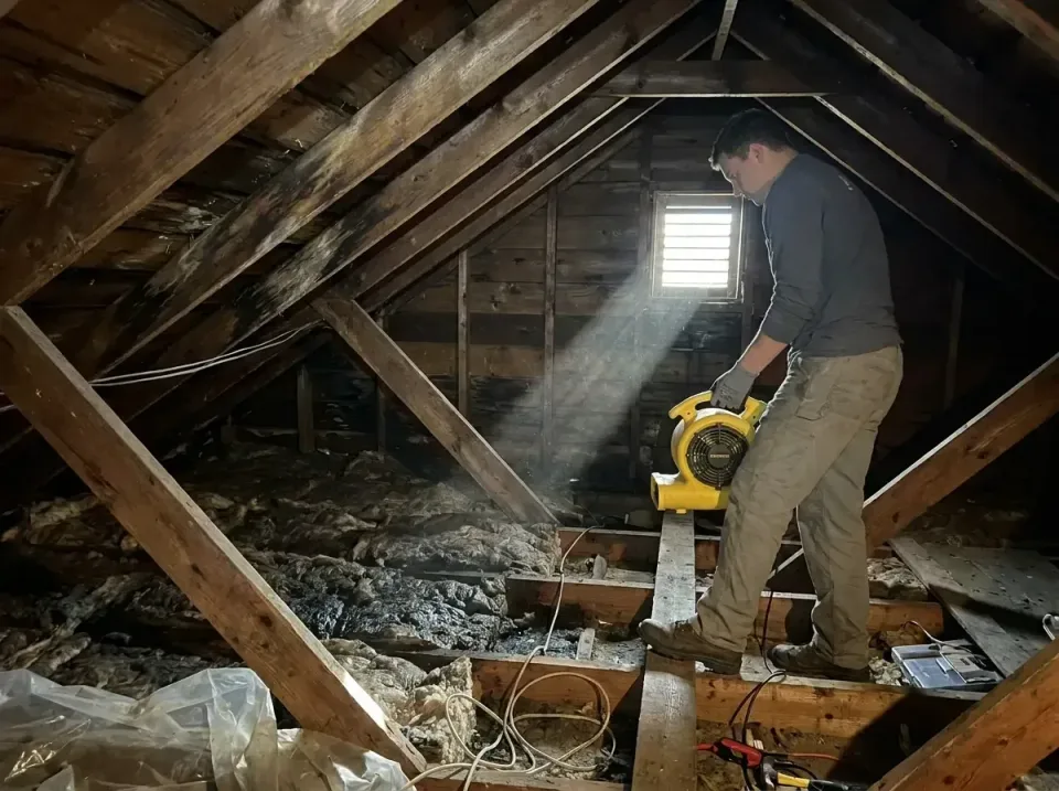 attic-water-damage-drying-proc-007 — frequently asked questions, Emergency Water Extraction & 24/7 Flood Response in Kasson,…